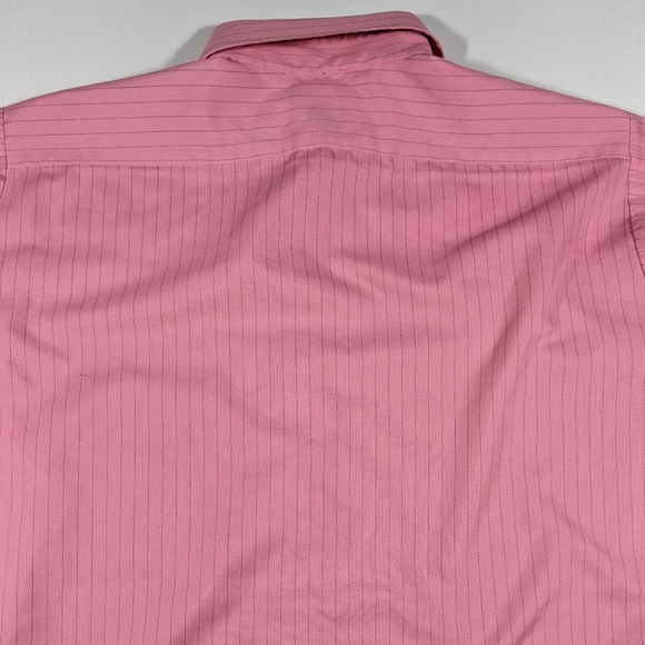 Vintage 50s Golden Arrow Pinstripe Monarch Decton Perma Iron Sanforized Sz Large - Picture 4 of 7